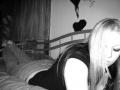 , me..on my..bed..