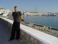 , At the harbor in Hora on Mykonos