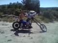 , me on my uncles chopper