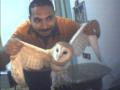 , me with my bird